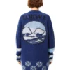 SS21 Büyük Boy Çok Renkli Hırka Lacivert S359330Xbr-5095