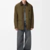 Teknik Kabuklu Yastıklı Overshirt