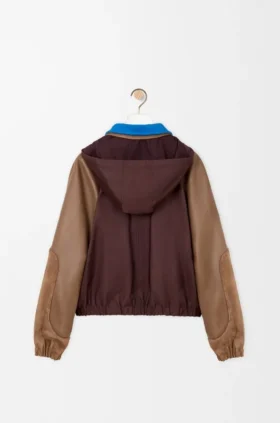 Teknik Kumaştan Bomber Ceket