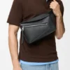 Tırtıklı Dana Derisinden Küçük Puzzle Bumbag Tırtıklı Dana Derisinden Küçük Puzzle Bumbag