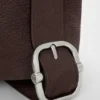 Tırtıklı Nubuk Deriden Loop Bucket Tırtıklı Nubuk Deriden Loop Bucket