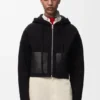 Yün Fermuarlı Kapüşonlu Sweatshirt Yün Fermuarlı Kapüşonlu Sweatshirt