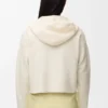 Yün Fermuarlı Kapüşonlu Sweatshirt Yün Fermuarlı Kapüşonlu Sweatshirt