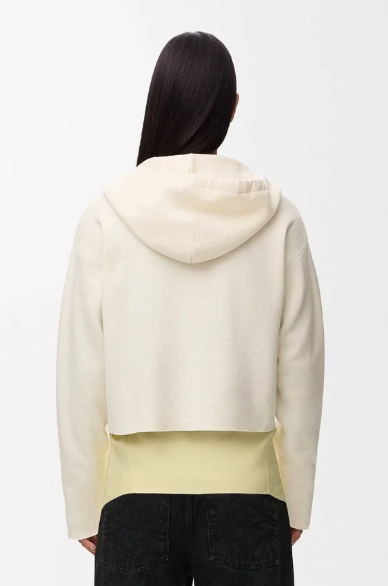 Yün Fermuarlı Kapüşonlu Sweatshirt Yün Fermuarlı Kapüşonlu Sweatshirt
