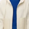Yün Fermuarlı Kapüşonlu Sweatshirt Yün Fermuarlı Kapüşonlu Sweatshirt