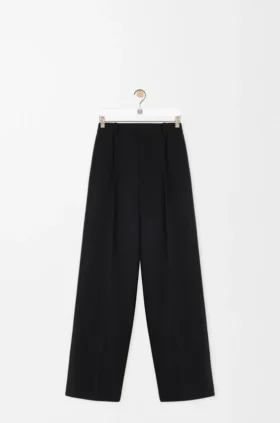 Yün Geniş Paça Pantolon