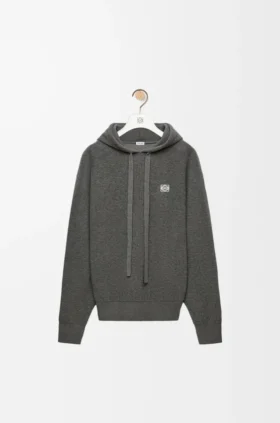 Yün Kapüşonlu Sweatshirt