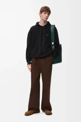 Yün Kapüşonlu Sweatshirt