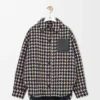 Yün Karışımlı Overshirt Yün Karışımlı Overshirt