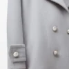 Yün Pebble Peacoat Yün Pebble Peacoat