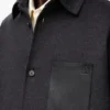 Yün ve Kaşmir Overshirt Yün ve Kaşmir Overshirt