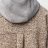 Yün ve Lama Karışımından Üretilmiş Overshirt Yün ve Lama Karışımından Üretilmiş Overshirt