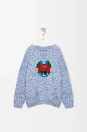 Yün ve Mohair Karışımlı Kazak