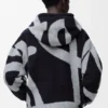 Yün ve Pamuktan Üretilmiş Fermuarlı Kapüşonlu Sweatshirt Yün ve Pamuktan Üretilmiş Fermuarlı Kapüşonlu Sweatshirt
