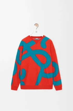 Yün ve Pamuktan Üretilmiş Sweatshirt