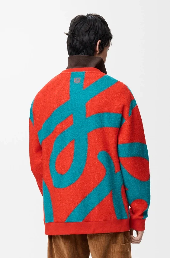 Yün ve Pamuktan Üretilmiş Sweatshirt Yün ve Pamuktan Üretilmiş Sweatshirt