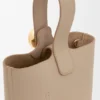 Yumuşak Damarlı Dana Derisinden Mini Pebble Bucket Çanta