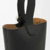 Yumuşak Damarlı Dana Derisinden Mini Pebble Bucket Çanta