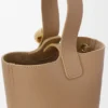Yumuşak Damarlı Dana Derisinden Mini Pebble Bucket Çanta