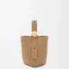 Yumuşak Damarlı Dana Derisinden Mini Pebble Bucket Çanta