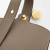 Yumuşak Damarlı Dana Derisinden Mini Pebble Bucket Çanta