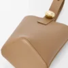 Yumuşak Damarlı Dana Derisinden Mini Pebble Bucket Çanta