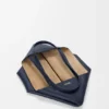 Yumuşak Damarlı Dana Derisinden Orta Boy Yatay Puzzle Fold Tote Çantası Yumuşak Damarlı Dana Derisinden Orta Boy Yatay Puzzle Fold Tote Çantası