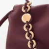 Yumuşak Nappa Kuzu Derisinden Büyük Flamenco Purse Yumuşak Nappa Kuzu Derisinden Büyük Flamenco Purse