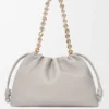 Yumuşak Nappa Kuzu Derisinden Büyük Flamenco Purse Yumuşak Nappa Kuzu Derisinden Büyük Flamenco Purse