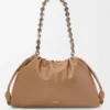 Yumuşak Nappa Kuzu Derisinden Büyük Flamenco Purse Yumuşak Nappa Kuzu Derisinden Büyük Flamenco Purse