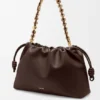 Yumuşak Nappa Kuzu Derisinden Büyük Flamenco Purse Yumuşak Nappa Kuzu Derisinden Büyük Flamenco Purse
