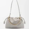 Yumuşak Nappa Kuzu Derisinden Büyük Flamenco Purse Yumuşak Nappa Kuzu Derisinden Büyük Flamenco Purse