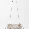 Yumuşak Nappa Kuzu Derisinden Büyük Flamenco Purse Yumuşak Nappa Kuzu Derisinden Büyük Flamenco Purse