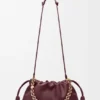 Yumuşak Nappa Kuzu Derisinden Büyük Flamenco Purse Yumuşak Nappa Kuzu Derisinden Büyük Flamenco Purse