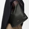 Yumuşak Nappa Kuzu Derisinden Flamenco Purse Tote Çantası Yumuşak Nappa Kuzu Derisinden Flamenco Purse Tote Çantası