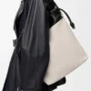 Yumuşak Nappa Kuzu Derisinden Flamenco Purse Tote Çantası Yumuşak Nappa Kuzu Derisinden Flamenco Purse Tote Çantası