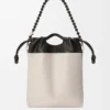 Yumuşak Nappa Kuzu Derisinden Flamenco Purse Tote Çantası Yumuşak Nappa Kuzu Derisinden Flamenco Purse Tote Çantası