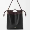 Yumuşak Nappa Kuzu Derisinden Flamenco Purse Tote Çantası Yumuşak Nappa Kuzu Derisinden Flamenco Purse Tote Çantası