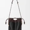 Yumuşak Nappa Kuzu Derisinden Flamenco Purse Tote Çantası Yumuşak Nappa Kuzu Derisinden Flamenco Purse Tote Çantası
