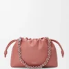 Yumuşak Nappa Kuzu Derisinden Orta Boy Flamenco Purse Yumuşak Nappa Kuzu Derisinden Orta Boy Flamenco Purse