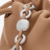 Yumuşak Nappa Kuzu Derisinden Orta Boy Flamenco Purse Yumuşak Nappa Kuzu Derisinden Orta Boy Flamenco Purse