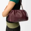 Yumuşak Nappa Kuzu Derisinden Orta Boy Flamenco Purse Yumuşak Nappa Kuzu Derisinden Orta Boy Flamenco Purse