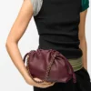 Yumuşak Nappa Kuzu Derisinden Orta Boy Flamenco Purse Yumuşak Nappa Kuzu Derisinden Orta Boy Flamenco Purse