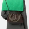 Yumuşak Nappa Kuzu Derisinden Orta Boy Flamenco Purse Yumuşak Nappa Kuzu Derisinden Orta Boy Flamenco Purse