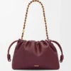 Yumuşak Nappa Kuzu Derisinden Orta Boy Flamenco Purse Yumuşak Nappa Kuzu Derisinden Orta Boy Flamenco Purse