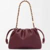 Yumuşak Nappa Kuzu Derisinden Orta Boy Flamenco Purse Yumuşak Nappa Kuzu Derisinden Orta Boy Flamenco Purse