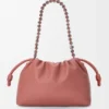 Yumuşak Nappa Kuzu Derisinden Orta Boy Flamenco Purse Yumuşak Nappa Kuzu Derisinden Orta Boy Flamenco Purse