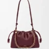 Yumuşak Nappa Kuzu Derisinden Orta Boy Flamenco Purse Yumuşak Nappa Kuzu Derisinden Orta Boy Flamenco Purse